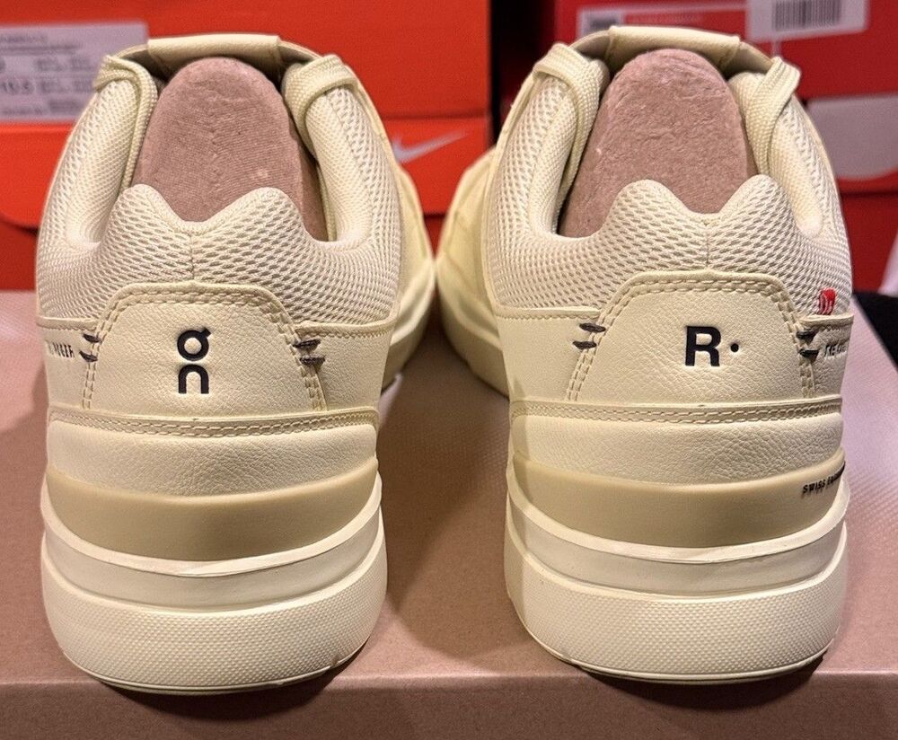 Authentic ON Running THE ROGER Clubhouse Hay Men’s 8.5 Sneakers 48.98109 (098) - Picture 5 of 7